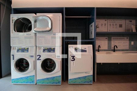 Studio à venda com 35m², 1 quarto e 1 vagaLavanderia