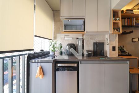 Sala/Cozinha de kitnet/studio à venda com 1 quarto, 35m² em Pinheiros, São Paulo