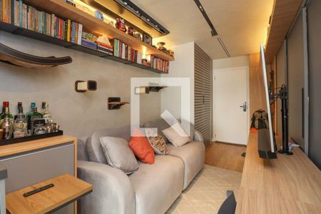 Sala/Cozinha de kitnet/studio à venda com 1 quarto, 35m² em Pinheiros, São Paulo