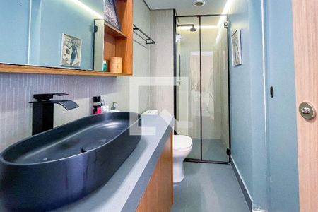 Apartamento para alugar com 40m², 1 quarto e sem vagaBanheiro da Suíte