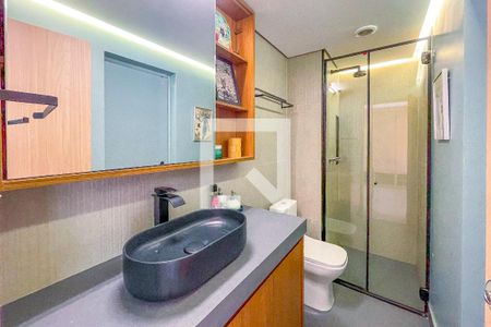 Apartamento para alugar com 40m², 1 quarto e sem vagaBanheiro da Suíte