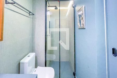Apartamento para alugar com 40m², 1 quarto e sem vagaBanheiro da Suíte