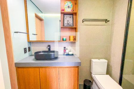 Apartamento para alugar com 40m², 1 quarto e sem vagaBanheiro da Suíte