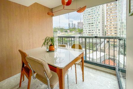 Varanda de apartamento para alugar com 1 quarto, 40m² em Jardim das Bandeiras, São Paulo