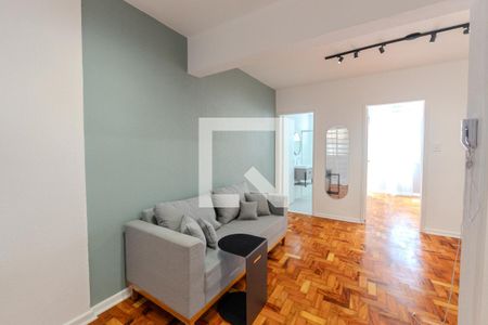 Sala de apartamento à venda com 1 quarto, 45m² em Bela Vista, São Paulo