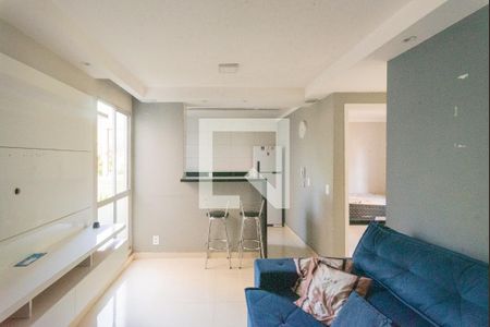 Sala de apartamento à venda com 2 quartos, 50m² em Parque das Cachoeiras, Campinas