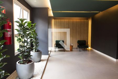 Apartamento para alugar com 37m², 2 quartos e sem vagaHall social