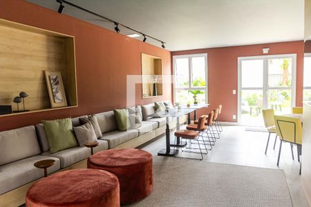 Apartamento para alugar com 37m², 2 quartos e sem vagaÁrea comum - Salão de festas