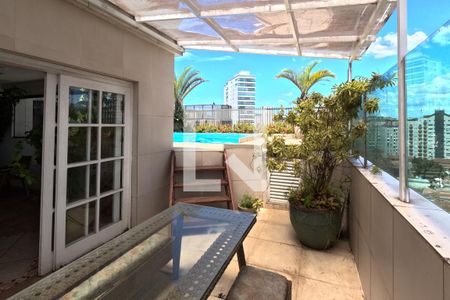 Apartamento para alugar com 380m², 5 quartos e 2 vagasEspaço da Piscina, Estar e Churrasqueira - 2º Piso