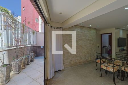 Sala de apartamento à venda com 3 quartos, 126m² em Silveira, Belo Horizonte