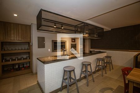 Área comum - Salão de festas de apartamento à venda com 2 quartos, 60m² em Farroupilha, Porto Alegre