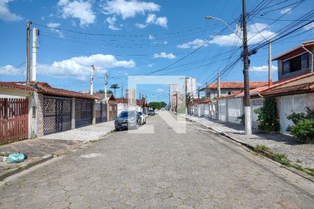 Vista da Rua de casa de condomínio para alugar com 2 quartos, 70m² em Vilamar, Praia Grande