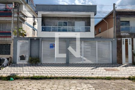 Fachada de casa de condomínio para alugar com 2 quartos, 70m² em Vilamar, Praia Grande