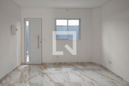 Sala de casa de condomínio para alugar com 2 quartos, 70m² em Vilamar, Praia Grande