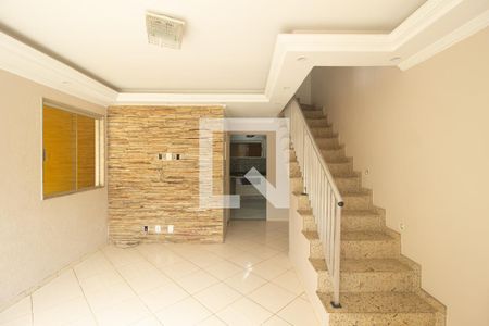 Sala de casa de condomínio à venda com 2 quartos, 130m² em Campo Grande, Rio de Janeiro