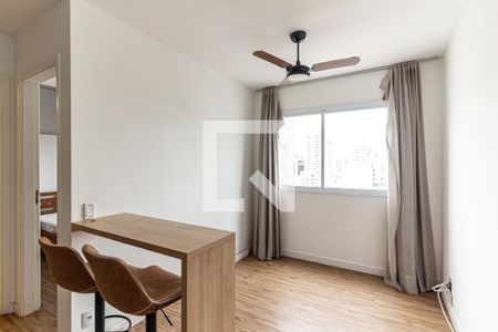Sala de apartamento para alugar com 1 quarto, 25m² em Vila Buarque, São Paulo
