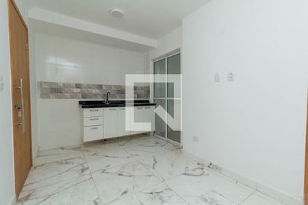 Sala e Cozinha de apartamento à venda com 2 quartos, 38m² em Vila Carrão, São Paulo