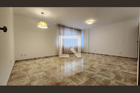 Sala de apartamento para alugar com 3 quartos, 126m² em Gonzaga, Santos