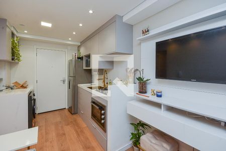 Sala/Cozinha de apartamento à venda com 2 quartos, 35m² em Socorro, São Paulo