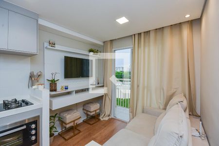 Sala/Cozinha de apartamento à venda com 2 quartos, 35m² em Socorro, São Paulo