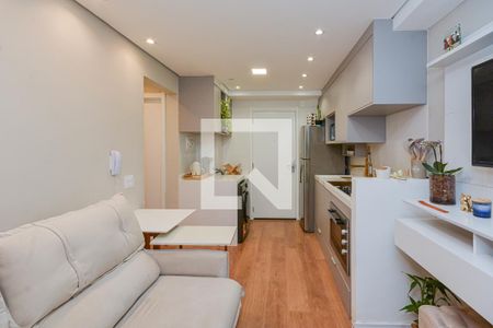 Sala/Cozinha de apartamento à venda com 2 quartos, 35m² em Socorro, São Paulo