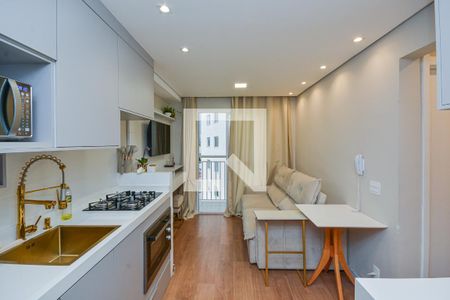 Sala/Cozinha de apartamento à venda com 2 quartos, 35m² em Socorro, São Paulo