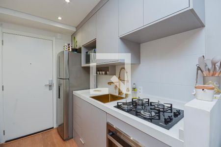 Sala/Cozinha de apartamento à venda com 2 quartos, 35m² em Socorro, São Paulo