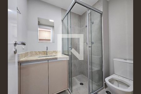 Studio para alugar com 37m², 1 quarto e sem vaga Studio para alugar com 37m², 1 quarto e sem vagaBanheiro