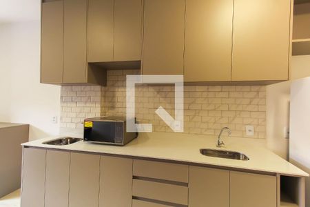 Studio para alugar com 30m², 1 quarto e sem vaga Studio para alugar com 30m², 1 quarto e sem vagaCozinha