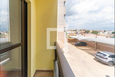 Varanda da Sala de apartamento à venda com 3 quartos, 78m² em Vila Scarpelli, Santo André