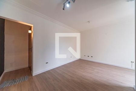 Sala de apartamento à venda com 3 quartos, 78m² em Vila Scarpelli, Santo André