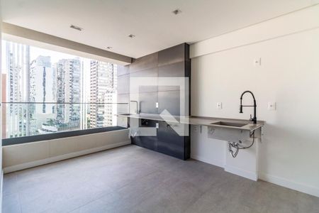 Sala/Cozinha de apartamento à venda com 2 quartos, 46m² em Pinheiros, São Paulo