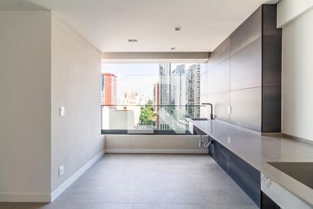 Sala/Cozinha de apartamento à venda com 2 quartos, 46m² em Pinheiros, São Paulo