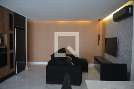 Sala de apartamento à venda com 3 quartos, 88m² em Campestre, Santo André