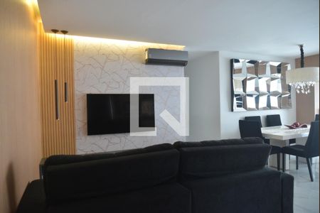 Sala de apartamento à venda com 3 quartos, 88m² em Campestre, Santo André