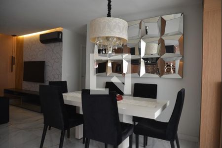 Sala de Jantar de apartamento à venda com 3 quartos, 88m² em Campestre, Santo André