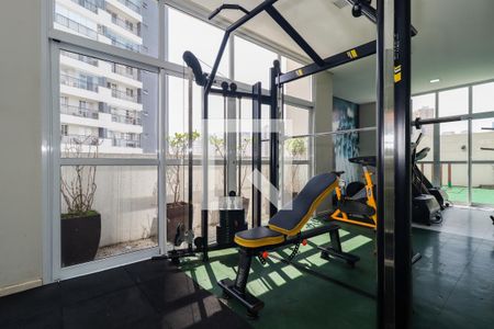 Apartamento para alugar com 47m², 2 quartos e 1 vaga Apartamento para alugar com 47m², 2 quartos e 1 vagaÁrea comum - Academia