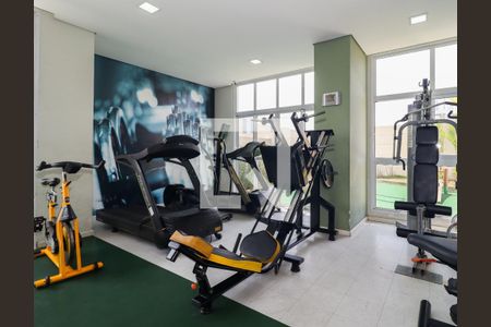 Apartamento para alugar com 47m², 2 quartos e 1 vaga Apartamento para alugar com 47m², 2 quartos e 1 vagaÁrea comum - Academia