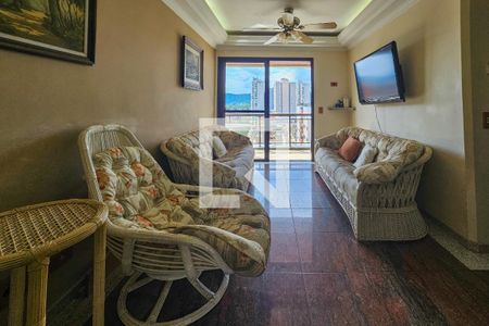 Sala de apartamento para alugar com 5 quartos, 300m² em Loteamento Joao Batista Juliao, Guarujá