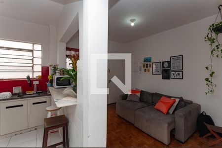 Apartamento para alugar com 45m², 1 quarto e sem vagaCozinha Americana