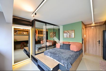 Sala/Quarto de kitnet/studio à venda com 1 quarto, 26m² em Mirandópolis, São Paulo