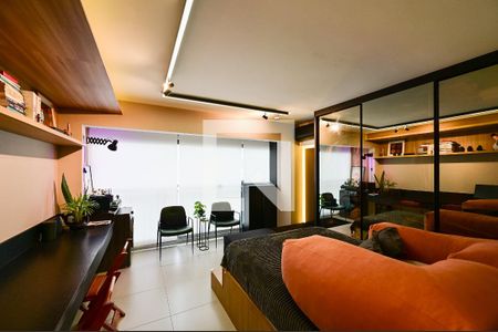 Sala/Quarto de kitnet/studio à venda com 1 quarto, 26m² em Mirandópolis, São Paulo