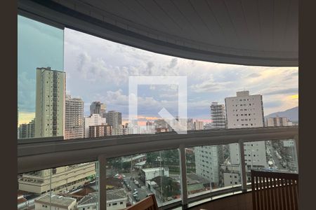 Varanda de apartamento para alugar com 2 quartos, 92m² em Vila Caiçara, Praia Grande