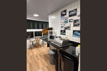 Área Gourmet de apartamento para alugar com 2 quartos, 92m² em Vila Caiçara, Praia Grande