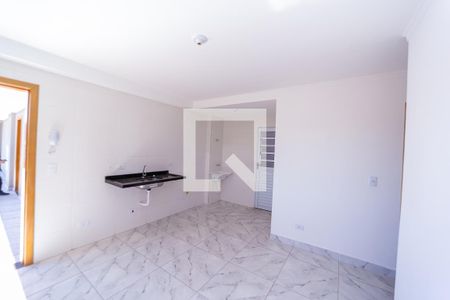 Sala/Cozinha de apartamento à venda com 2 quartos, 35m² em Jardim Nordeste, São Paulo
