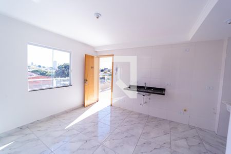 Sala/Cozinha de apartamento à venda com 2 quartos, 35m² em Jardim Nordeste, São Paulo