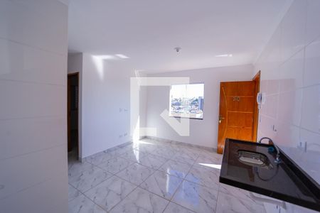 Sala/Cozinha de apartamento à venda com 2 quartos, 35m² em Jardim Nordeste, São Paulo