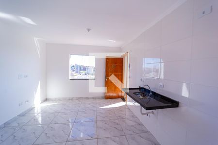 Sala/Cozinha de apartamento à venda com 2 quartos, 35m² em Jardim Nordeste, São Paulo