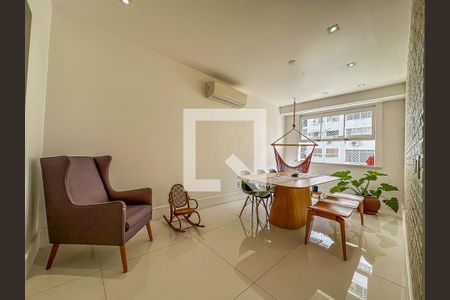 Sala de apartamento à venda com 3 quartos, 127m² em Catete, Rio de Janeiro