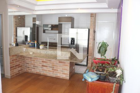 Sala de apartamento para alugar com 3 quartos, 74m² em Fundação, São Caetano do Sul